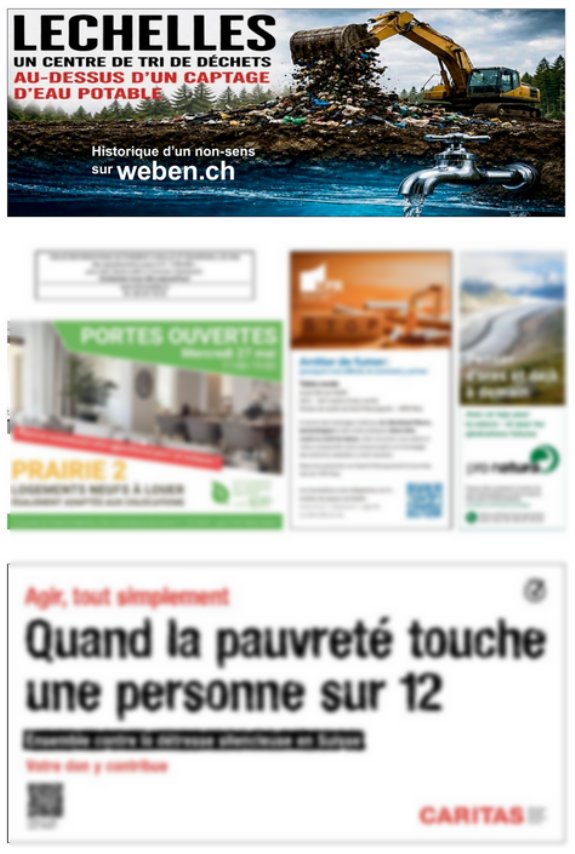 Annonce dans le journal La Liberté le 23 mai 2026